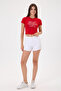 Most Hated Girl Stone Printed Crop Baby Tee - 3
