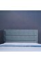 TROJAN HEADBOARD CHANEL TEAL L-200 : H-125 CM - 3
