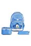 Set of 3 Children's Primary School Bags with Pen Holder and Lunch Bag Backpack Rlx-1920 - 2