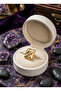 316L Steel Gold Color Plate Model Earrings - 3