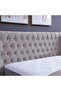 PLUTO HEADBOARD CHANEL DARK GREY L-150 : H-125 CM - 5