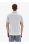 Men's Polo Collar Short Sleeve Gray T-Shirt C7T0N904 - 4