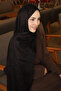 شال جاكار فاخر متوهج - بني حار - 2
