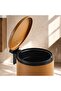Richard Soft Close And Fingerprint Proof Pedal Bin 24.5x33x41cm 12l - Ochre - 4