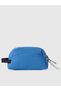 Water Resistant Canvas Men's Travel Bag with Keychain Detail 3L - Palace Blue - 2