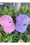 Cherry Printed Women's Sports Hat - Adjustable Cotton Cap - 3