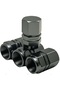 Aluminum Hexagonal Valve Cover 4-Piece Valve Cover 4 Pieces
