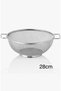 Stainless Steel Strainer with Handle Pasta Strainer Fruit and Vegetable Washing Colander 28 cm - 4