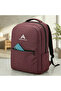 # Laptop Bag Stylish Ergonomic Quality Laptop Backpack Burgundy Color with Internal Compartments Computer Protection - 2