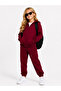 Girl's 3-Thread Hooded Zippered Tracksuit Set G2027-5