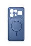 Infinix Note 60 5G 2026 SilkTouch Premium Matte Silicone Protective with Thin Magsafe Case Cover - 3