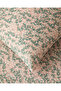 Chirping Bloom Easy-Iron Double Duvet Cover Set 200X220 cm Pink - Green - 3