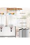 Juice Jug Beverage Dispenser with 2X18L Dual Tank Iced Tea Machine - Stainless Steel Design, 370W Power, Perfect for Restaurants, Hotels, Parties, and Events - 6