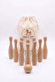 Wooden Bowling Set