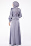 Stone Evening Dress Anthracite - 26195 - 5