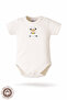 Unisex 100% Cotton Minimal Printed 0-12 Months 6-Piece Short Sleeve Baby Bodysuit Set - 6