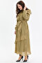 Long dress with belt detail and ruffles - 6