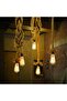 Rope Hanging Pendant Light Beige/Black - 5