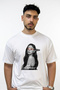 Jennie Kim_4 Design Printed Oversize White T-Shirt