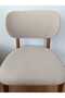 Elma Chair Cover Bohemian Chair Cover Flexible Fabric Elastic Model Bottom-Top 2 Pieces