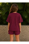Bürümcük Girls Shorts Set Top and Bottom - 2