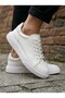 White Lightweight White Sole Lace-Up Style Men's Sports Shoes Tgz230160 - 2