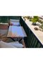 Balcony Iron Netting 95% Shading and Privacy Net - Garden Fence Netting with Strip Columns and Eyelet Capsules - 2