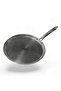 Kituware Triply Stainless Steel Non-Stick Honeycomb Dosa/Uttapa Tawa 29 cm Induction Friendly Cool Touch Riveted Handle