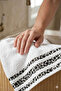 Set of 4 Hand and Face Towels 50X90 cm Leopard Elegance - 8