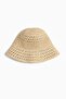 Handmade straw bucket hat - 2