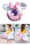 Children's Swimming Ring with Patterned Foot Rings and Seat, Baby Kids Sea Ring, Minnie Mouse Themed Children's Ring, Sea Pool Toys - 4