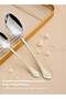 24-Piece Stainless Steel Cutlery Set Kitchen Utensil Set Western Tableware - 3