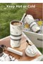Insulated Tumblers with Lid and Straw, Large Capacity Double Wall Vacuum Stainless Steel Travel Mug - 2