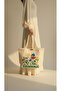 Wildflower Meadow Hand-Painted Premium Canvas Tote Bag - 2