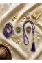 Stone Zikirmatik and Tasbih Set in a Clamshell, Mevlid, Dowry, and Hajj Umrah Gift - 2