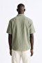 Men's Short Sleeve Shirt - Khaki - 3