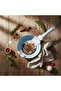 Marble Coated Non-Stick Fry Pan 20 cm – Light Blue - 3