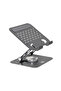 Double Pole Rotating Desktop Stand for Mobile & Tablet, 360° Foldable Phone - 6