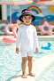 Boy's 4-8 Years Old Bucket Hat 02-R025 Navy Blue - 2