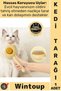 # Comb Cat Dog Hair Grooming Brush Paw Design Automatic Cleaning Stylish Pet Comb