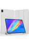 iPad Pro 12.9 Case (2022/2021, 6th/5th Gen) with Pencil Holder - Trifold Stand, Auto Wake/Sleep - 2