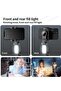 Gimbal Stabilizer Selfie Stick Tripod with Fill Light – 3-Axis Stabilization for iPhone, Cell Phone - 3