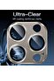 Camera Lens Protector for iPhone 15 Pro/Pro Max, Full Coverage 9H Tempered Glass Ring Cover, Matte Metal Plate - 4