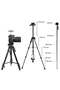 KP-2254 Professional Aluminum Tripod Monopod for All DSLR Cameras (Black) - 5