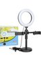 Professional Live Light Holder Stand with Adjustable Height and 360° Rotation, Perfect for Live Streaming, Video Recording, and Photography