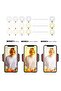 Professional Live Stream Selfie Ring Light with Phone Holder Stand, 3-Light Mode, 10-Level Brightness - 6