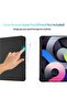 iPad Air 4 Case 2020, iPad Air 4th Generation Case with Pencil Holder (Black) - 2