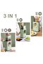 Vegetable Shredder Round Mandoline Slicer, Grater, Salad Maker - Large Feed Port - Suction Base - Vegetable, Fruit, Cookie, OREO, Nuts (Green) - 2