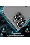 Camera Lens Protector for iPhone 15 Pro/15 Pro Max, Tempered Glass Metal (Natural Titanium) - 2
