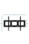 Tilting TV Wall Mount Bracket For Samsung Sony Vizio LG Panasonic TCL Element 32-65 Inch TVs - 2